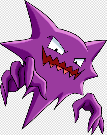 Pokémon Sol e Lua Pokédex, Gengar Haunter, roxo, violeta, videogame png