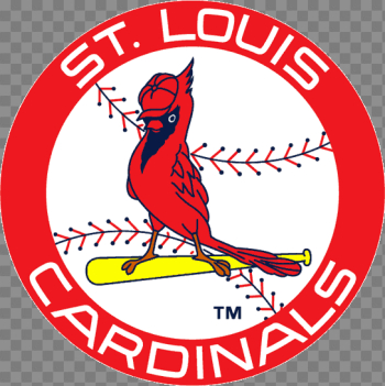 St. Louis Cardinals 8 Color Team Logo Car Decal