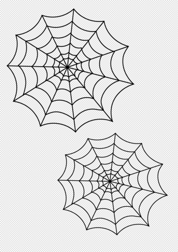 Halloween Bat and Spiders transparent PNG - StickPNG