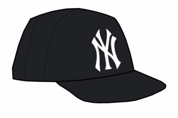 Download Purple Ny Hat Psd - New York Yankees Floral Hat PNG Image