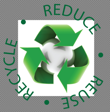 Reduce Reuse Recycle Clipart PNG Images, Reduce Reuse Recycle With Earth,  Reduce Reuse Recycle, Eco Friendly, Earth PNG Image For Free Download