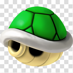 Super Mario Icons, white and green egg transparent background PNG