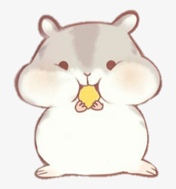 Free: Hamster Animals Cute Kawaii Tumblr Ftestickers - Hamster Sticker 