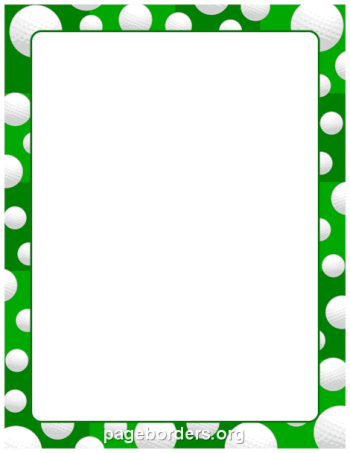 Green Polka Dot Border: Clip Art, Page Border, and Vector Graphics