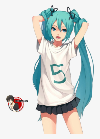 Anime PSD T Shirt Designs & Mockup Templates