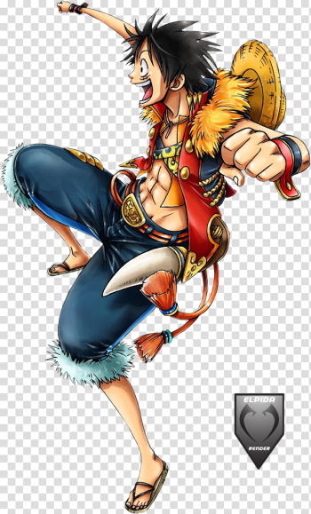 Monkey D. Luffy Render, One Piece