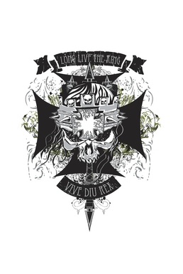 triple h logo skull