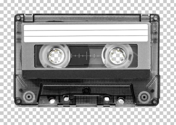 Sony mini cassette tape recorder - Top vector, png, psd files on