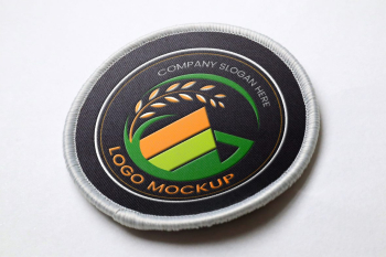 Rounded Textile Logo Mockup – GraphicsFamily