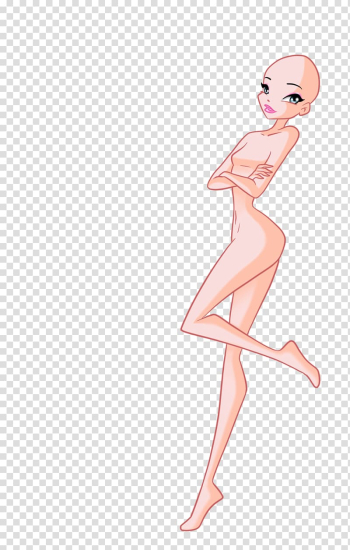 FU Base Pose , female anime character artwork transparent background PNG  clipart