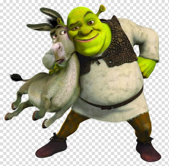 Shrek Donkey Princess Fiona, shrek, food, face, heroes png