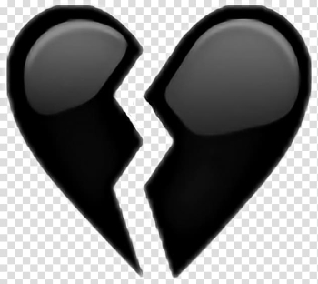emoji black heart
