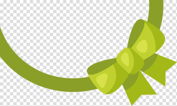 Ribbon Green Silk, Floating green ribbon transparent background PNG clipart