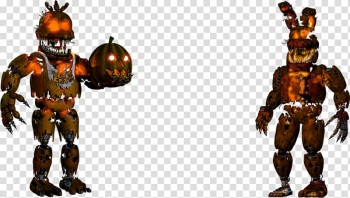 Free: Five Nights at Freddy's 4 FNaF World Five Nights at Freddy's 2  Halloween - Circus characters 
