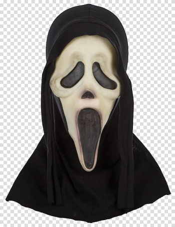 scream mask clipart