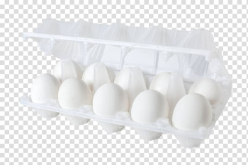 Chicken eggs in a cardboard tray on transparent background PNG - Similar PNG