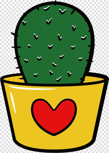 Cactaceae Euclidean Vector Clip Art - Desenho De Cactus Cute Png - Free  Transparent PNG Clipart Images Download