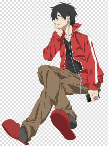Anime cartoon character on transparent background PNG - Similar PNG