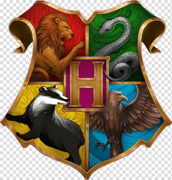 Animal-themed logo illustration, Fantastic Beasts and Where to Find Them Sorting Hat Pottermore Hogwarts Harry Potter, Harry Potter transparent background PNG clipart