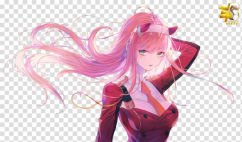 Free: Character Drawing  Anime, Darling in the franxx transparent  background PNG clipart 