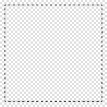 Free: Square black line illustration, Paper .br Page Teacher  Educationalist, Dotted line frame transparent background PNG clipart -  