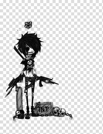 Free: Angels of Death Anime Game Azukita Fan art, Anime transparent  background PNG clipart 