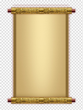 Reel gold frame - Top vector, png, psd files on