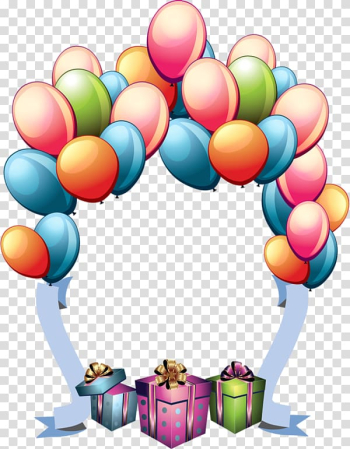 Free: Happy Birthday Border Clipart - Birthday Streamer Clip Art 