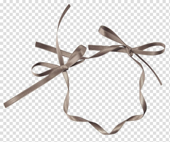 Free: Brown ribbon - ribbon 