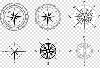 Free: SVG Wind rose compass 