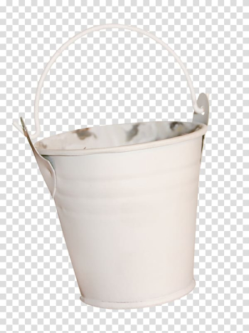 White Bucket PNG Transparent Background, Free Download #48892
