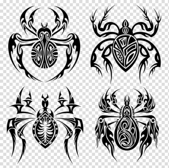 Spider Tattoo Vector Art, Icons, and Graphics for Free Download