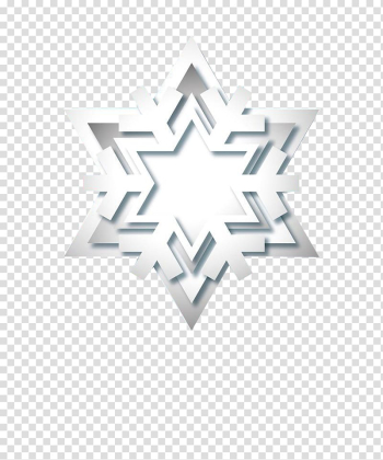 Symmetry Line Point Black and white Pattern, Snowflake , white snowflake  illustration transparent background PNG clipart