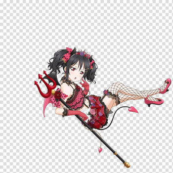 Dab Nico Yazawa Anime Wiki, Anime, black Hair, human, fictional Character  png