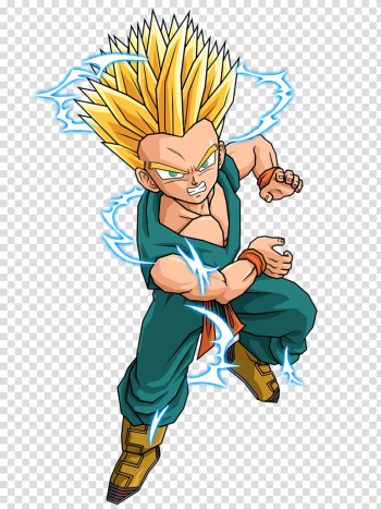 Goku Vegeta Gohan Trunks Gotenks, goku, cartoon, fictional