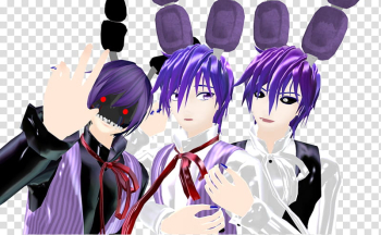 Fnaf - Fnaf Purple Guy Anime - Free Transparent PNG Clipart Images Download