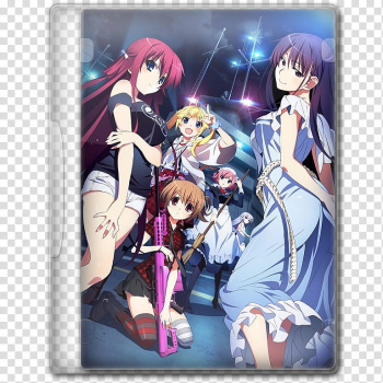 Free: Anime Icon , Grisaia no Rakuen, purple haired female anime