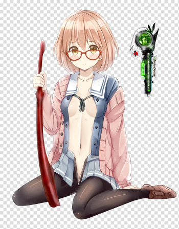 Free: Beyond the Boundary Anime Kyoto Animation Video, mirai beyond the  boundary transparent background PNG clipart 