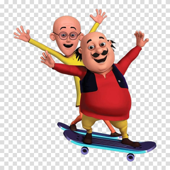 Motu patlu 6 printable coloring pages for kids Vector Image