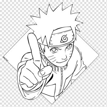 Sasuke Uchiha Naruto Shippuden: Naruto vs. Sasuke Line art Sketch, naruto,  angle, white, face png