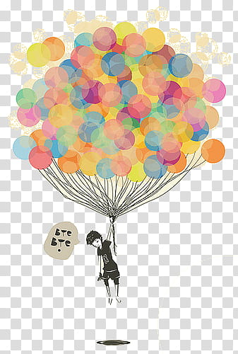 Pocoyo Holding Balloons transparent PNG - StickPNG