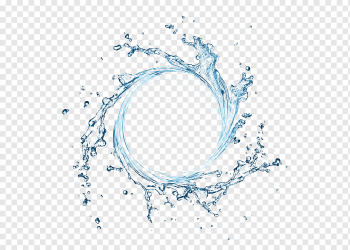 Isolated water vortex Royalty Free Vector Image