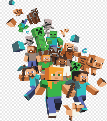 Minecraft: Pocket Edition Lego Minecraft Roblox, others transparent  background PNG clipart