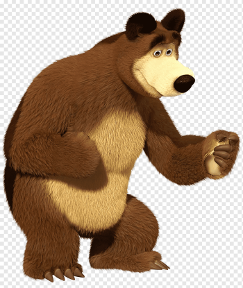 Masha and the bear - Top vector, png, psd files on 