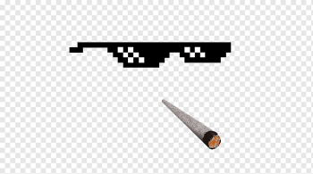 Thug life lunette discount png