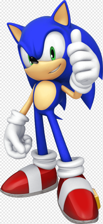 Free: Sonic - Classic Sonic The Hedgehog Png 