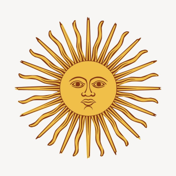 Celestial Sun Sticker