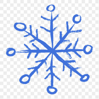 Snowflake png sticker, Christmas doodle, | Free PNG Illustration - rawpixel