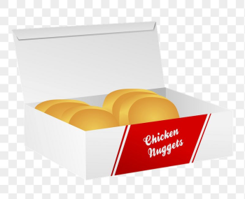 Chicken nuggets png sticker, transparent | Free PNG - rawpixel