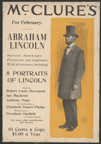 McClure's for February, Abraham Lincoln | Free Photo - rawpixel